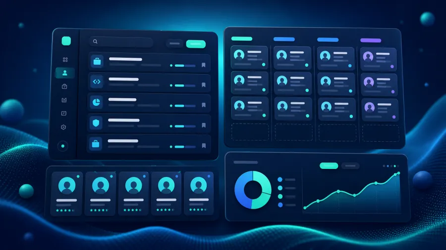 Job Platform product interface preview